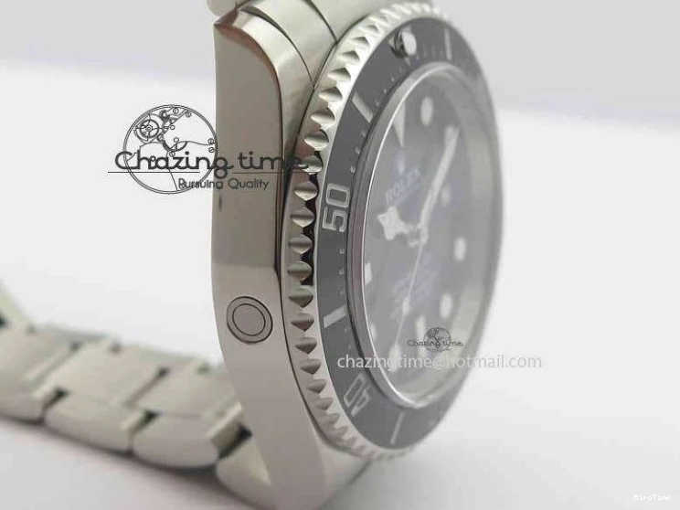 MiroTime 0322 Timeless Sea-Dweller 116600 Black Ceramic BP Maker Best Edition On SS Bracelet SA 3680